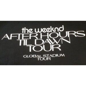 The Weekend After Hours Tour HOODIE Jacket CREW Global Stadium Tour 2XL Mens USA